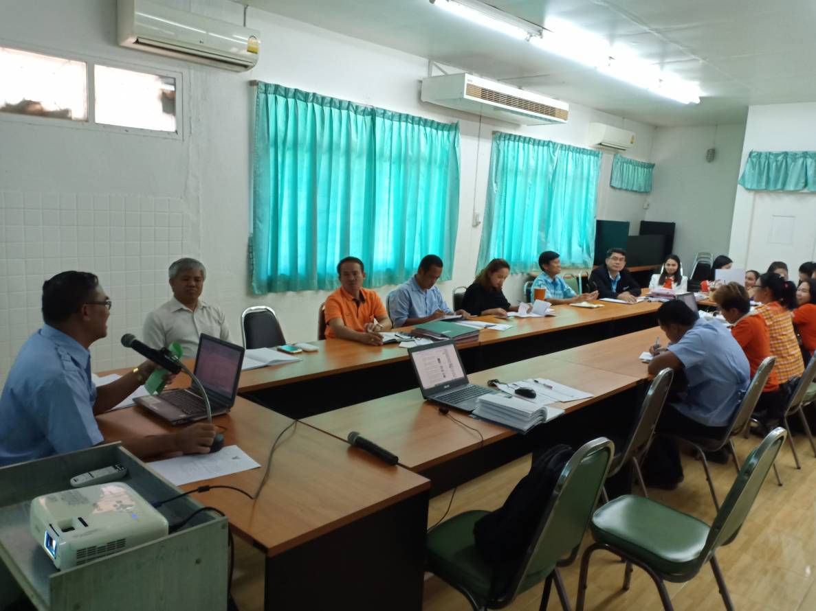 ประชุมประจำเดือน คณะผู้บริหาร และเจ้าหน้าที่ในสังกัด สสอ.โนนสะอาด ครั้งที่ 2/62