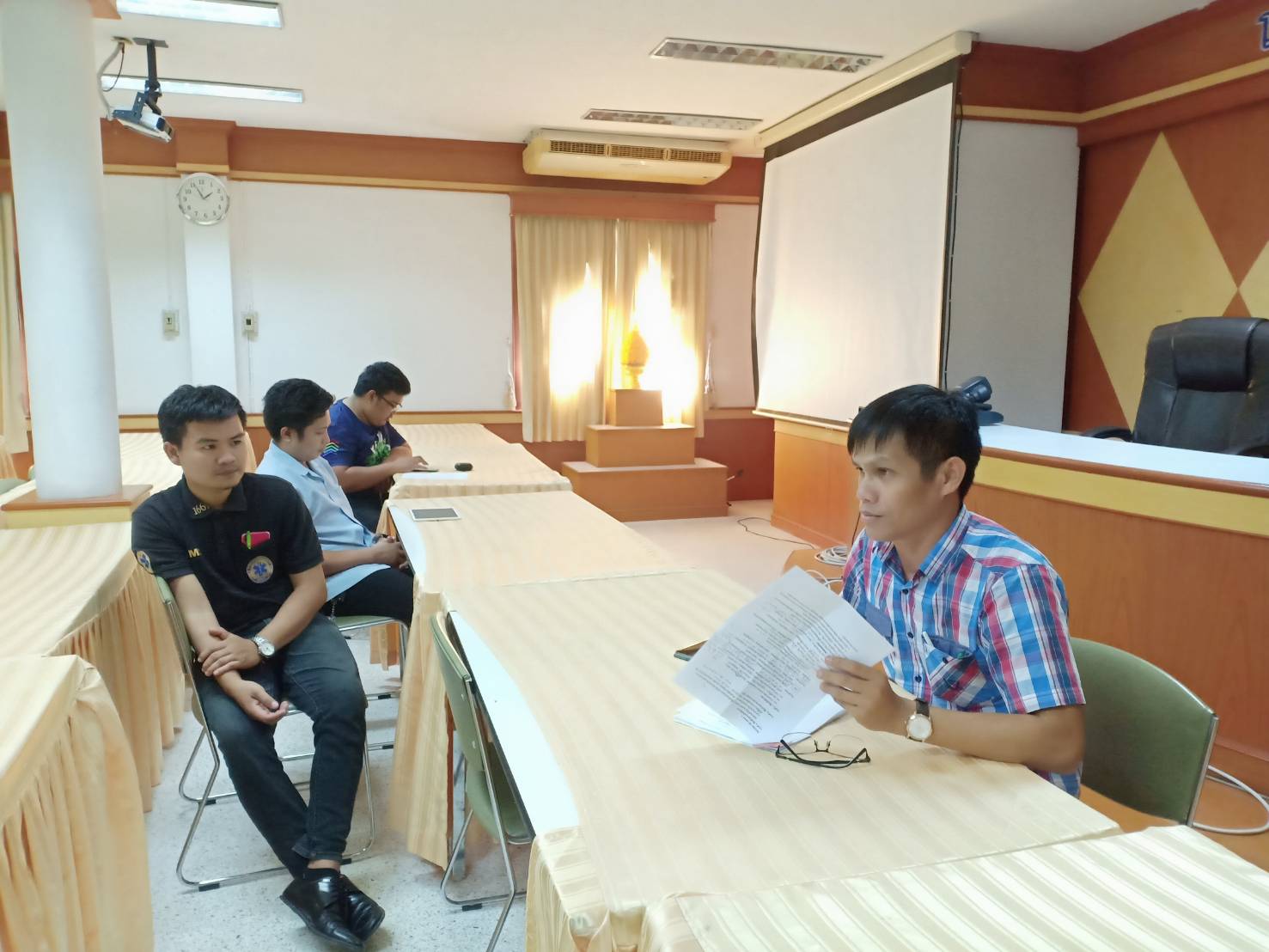 ประชุมหารือเตรียมความพร้อมกีฬาสาสุข 63